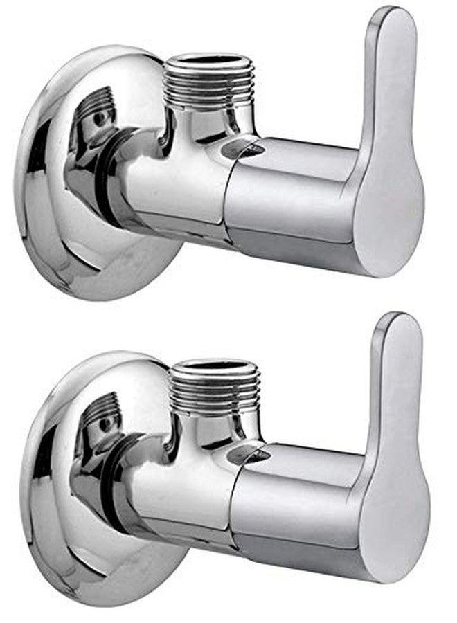 RSP Quality bit® Angle Valve Chrome With Wall Flange (Set of 2) - Image 3